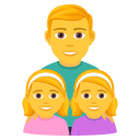 family_man_girl_girl 👨👧👧